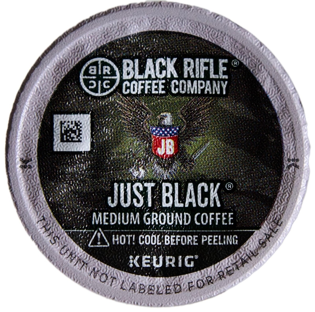 Black Rifle Coffee Company Just Black, Medium Roast K-Cup Coffee Pods, 75 ct.