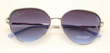 Vince Camuto HHVC1203-R VC882 SLVBL Silver/Blue Lens Aviator Sunglasses  500 