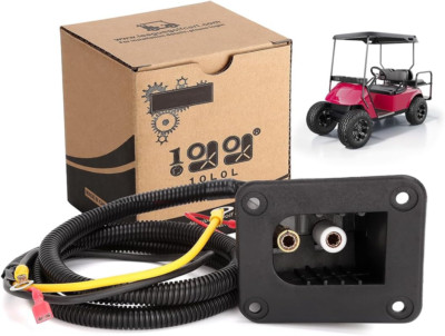 36V Powerwise Charger Receptacle for EZGO TXT Medalist Electric Golf Carts with 