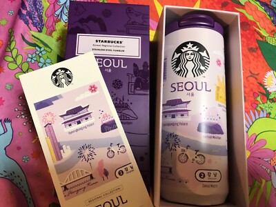 Starbucks   Becher Tumbler   Südkorea Seoul Korean Regional Collection 355 ml