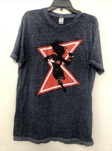 SDCC 2020 exclusive Marvel Studios Black Widow Graphic T-Shirt size L 