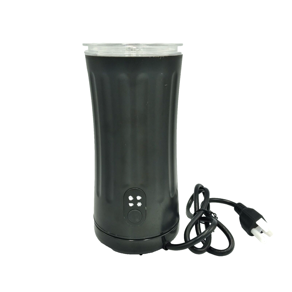 Milk Frother 4 in 1 Electric Milk Steamer Heat & Cold Black Model SS-001 240ml