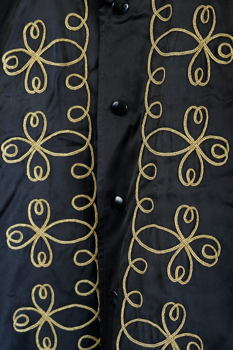 Saint Laurent Paris Napoleon Jacket Gold Souvenir Teddy Hedi