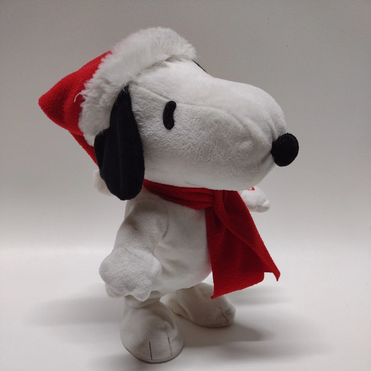 Snoopy christmas cheap animated plush