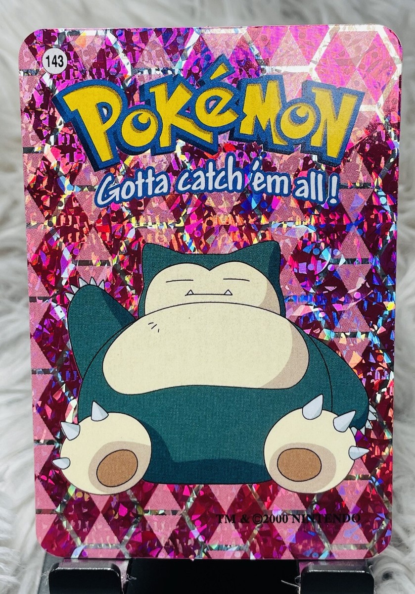 Pokémon Vending Series -Snorlax Prism #143 (2000) | eBay
