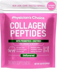 Physician's CHOICE Collagen Peptides - Hydrolyzed Protein Po