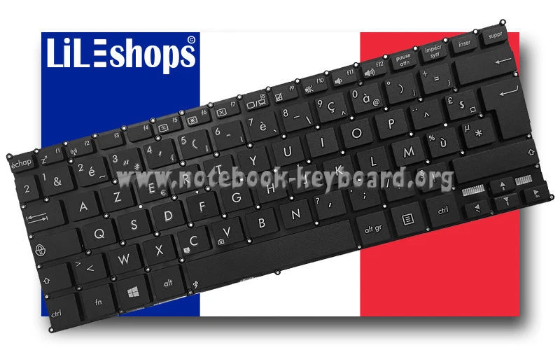 Clavier Français Original Pour Asus VivoBook X200 X200CA X200LA X200MA Série