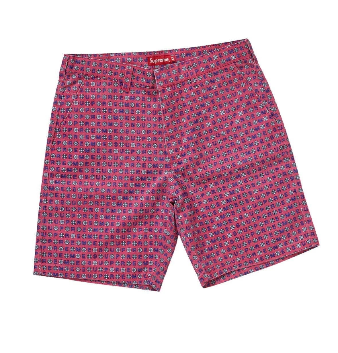 Short de travail Supreme Ss19 farine magenta 34