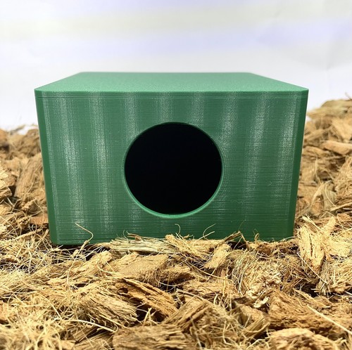 Reptile Square Humid Dig Box Enclosure Decor Gecko Reptile Tank Accessories - Picture 2 of 8