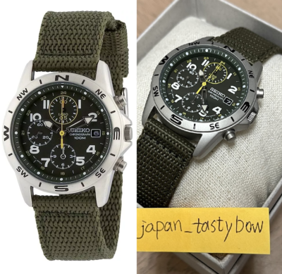 Seiko SND377 SND377R CHRONOGRAPH Genuine JAPAN | eBay