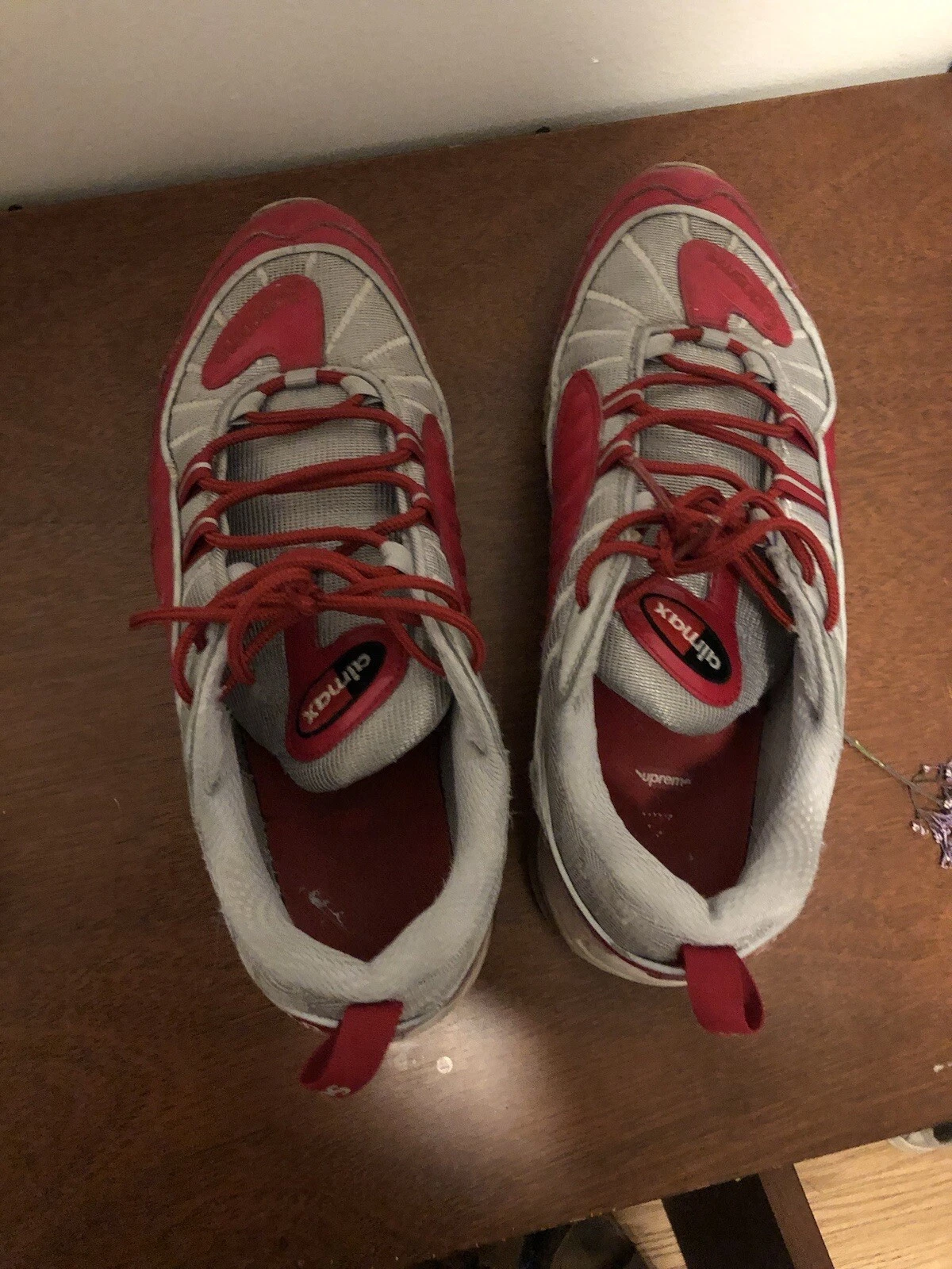 Taille 11   Nike Air Max 98 x Supreme Red 2016
