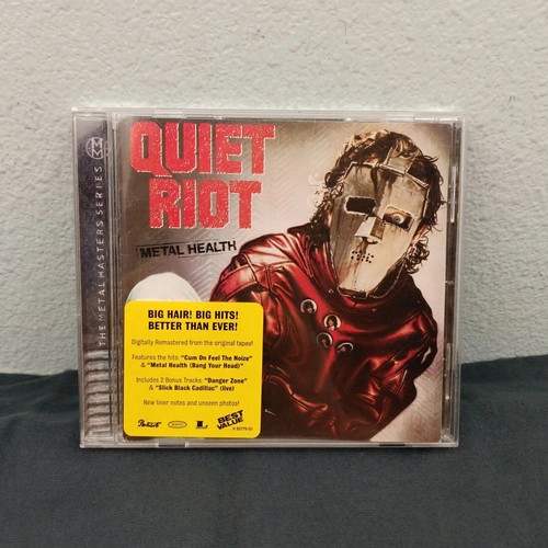 QUIET RIOT Metal Health 2001 CD +2 BONUS TRACKS HEAVY METAL HARD ROCK REMASTERED