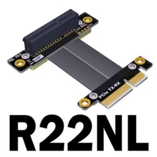 ADT-Link PCIE3.0 Extension Cable x4 Male To Male Signal PCI Express 3.0 x4 Cable