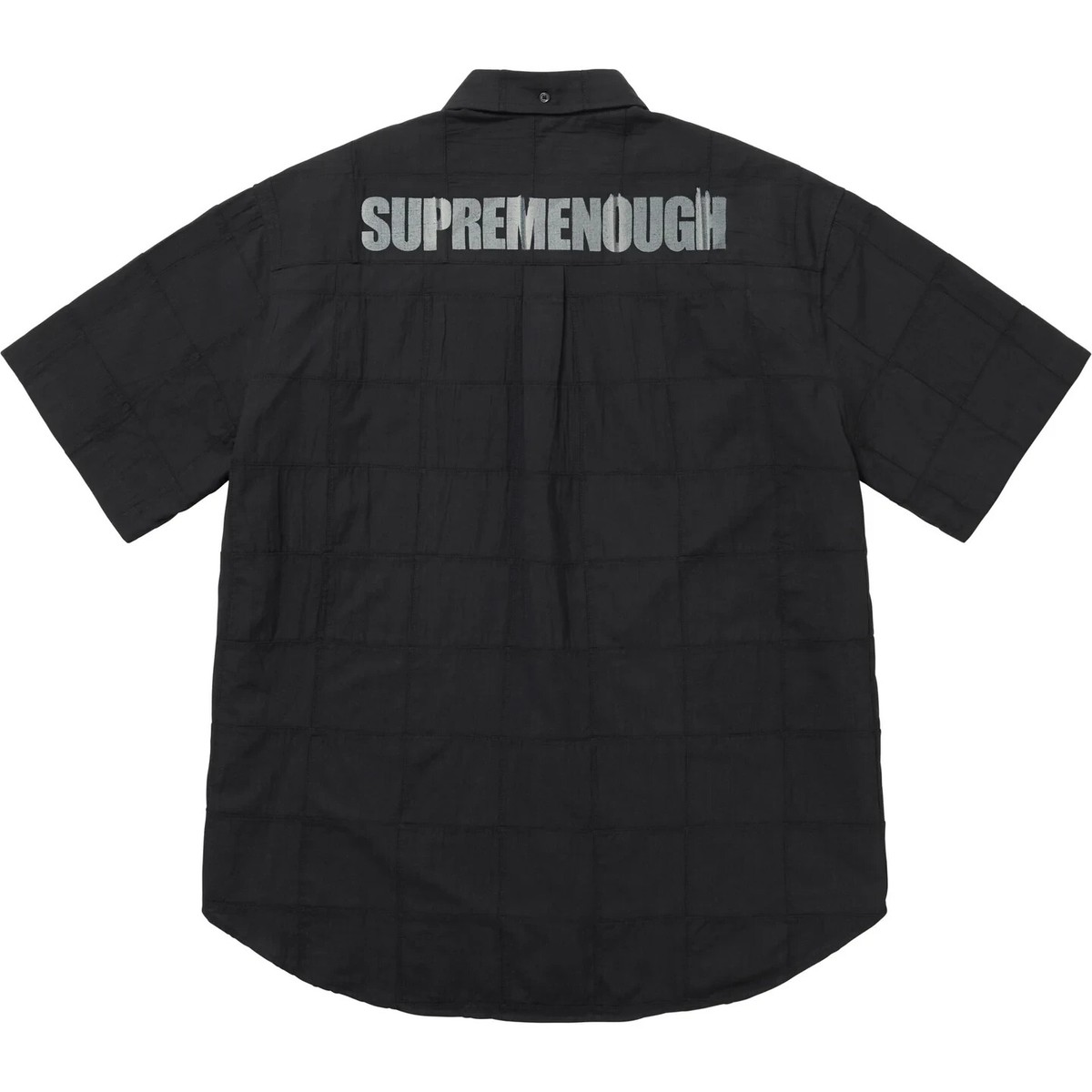 トップス L Supreme GOODENOUGH Patchwork Shirt Supreme GOODENOUGH Patchwork S/S Shirt Black | eBay