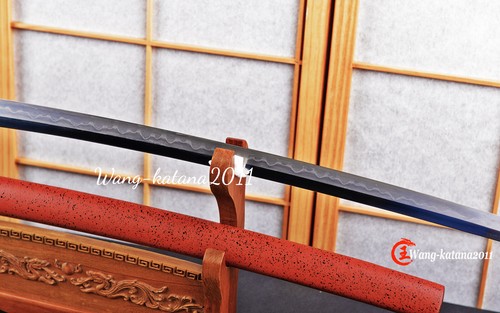 Espada Japonesa Musashi Shiage-tōgi Arcilla Templada Damasco Acero Plegada - Imagen 8 de 12