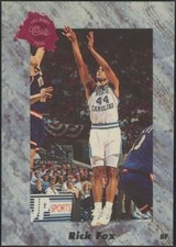 1991-92 Classic Draft Picks Rick Fox Rookie Celtics Lakers RC #164