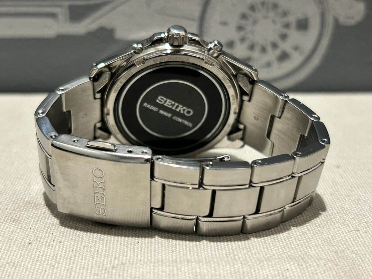 SEIKO 7B22-0AY0 Men's Watch Radio-Controlled Solar Quartz SEIKO 7B22-0AY0 Men's Watch Radio-Controlled Solar Quartz