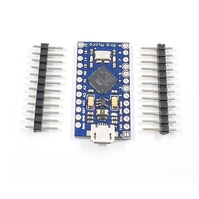 1pcs Pro Micro ATmega32U4 5V/16MHz Module Board with 2 Row pin Header Replace...