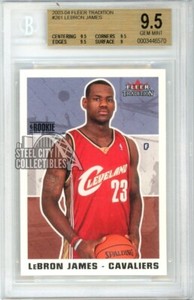 FLEER AUTHENTIX Lebron James 100シリ