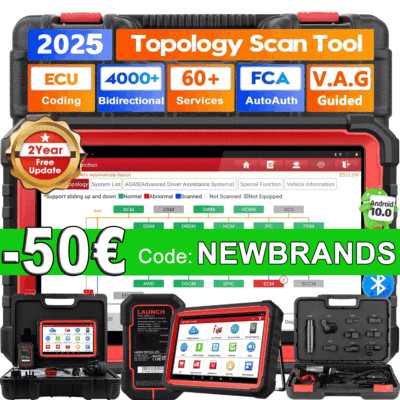 2025 LAUNCH X431 PRO3S+ V+ PRO 5 Profi OBD2 Diagnosegerät ALLE SYSTEM ECU Coding