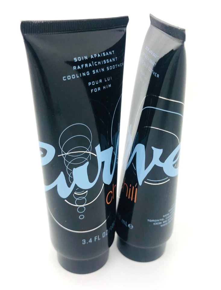 Curve Chill Claiborne Classic Skin Soother for Men Aftershave Balm 3.4 oz 2 PACK - Image 2 of 4