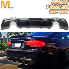 Carbon Look Rear Bumper Diffuser for BMW 3 Series E92/ E93 M-Sport M tech 07-12