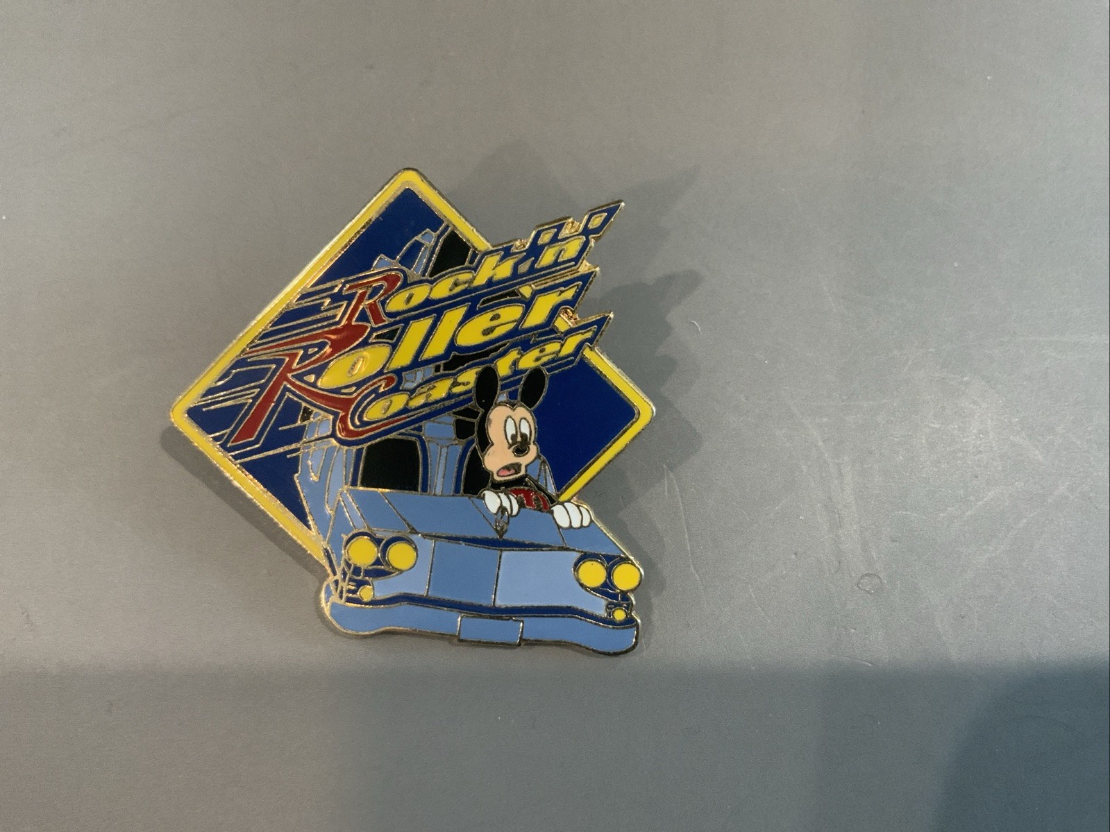 Mickey Mouse  Rock 'N' Roller Coaster  2000 Disney Pin