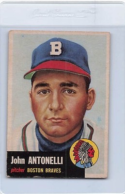 1953 Topps #106 John Antonelli Braves VG *DA-E2640