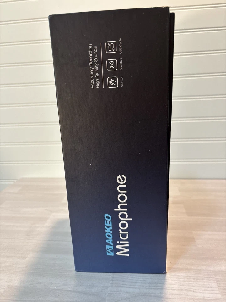 Aokeo AK-60 Professional Condenser Microphone,Music Studio Mic Podcast Recording - Image 3 of 4