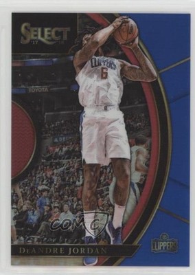 2017-18 Panini Select Concourse Blue Prizm 48/299 DeAndre Jordan #59 y3x
