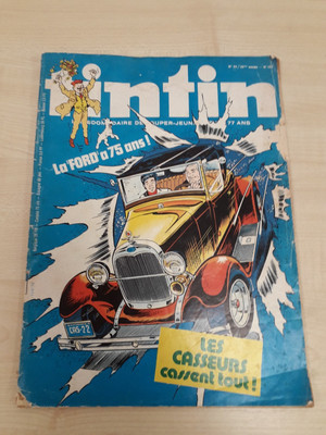 Tintin magazine no.24 33rd year, 13/6/78 no. 144 Reading Copy only