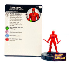 Marvel Heroclix Daredevil 002 w/ Card Avengers Defenders Set