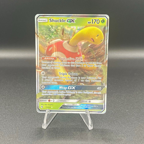 Shuckle GX Sm-Lost Thunder 17/214 Ultra Rare Holo EN NM Pokemon TCG