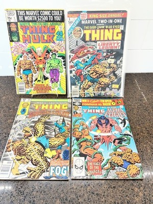 Marvel Two-in-One THING AND  - Marvel Comics - Lot Of 8