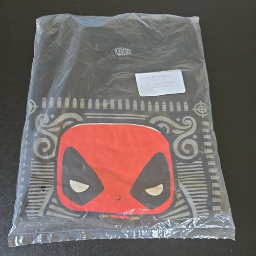 Deadpool Marvel Collector Corps Funko Pop! Exclusive Graphic T-Shirt Tee blk/Red