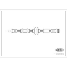 Corteco 19034340 Bremsschlauch für ALFA ROMEO 159 939