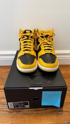 Nike Dunk High Wu Tang SZ 10.5 Black Varsity Maize  Iowa SB BRAND NEW - Sneaker