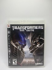 Transformers: The Game PS3 (Sony PlayStation 3, 2007) CIB w/Manual - Tested 