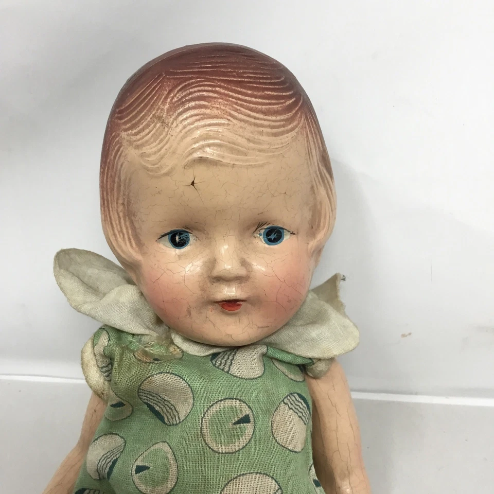 Muñeca Arranbee Vintage Años 30 Composición Nancy Personaje Niña 12" Foto 2 de 4