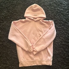 Pink Essentials Fear Of God Hoodie