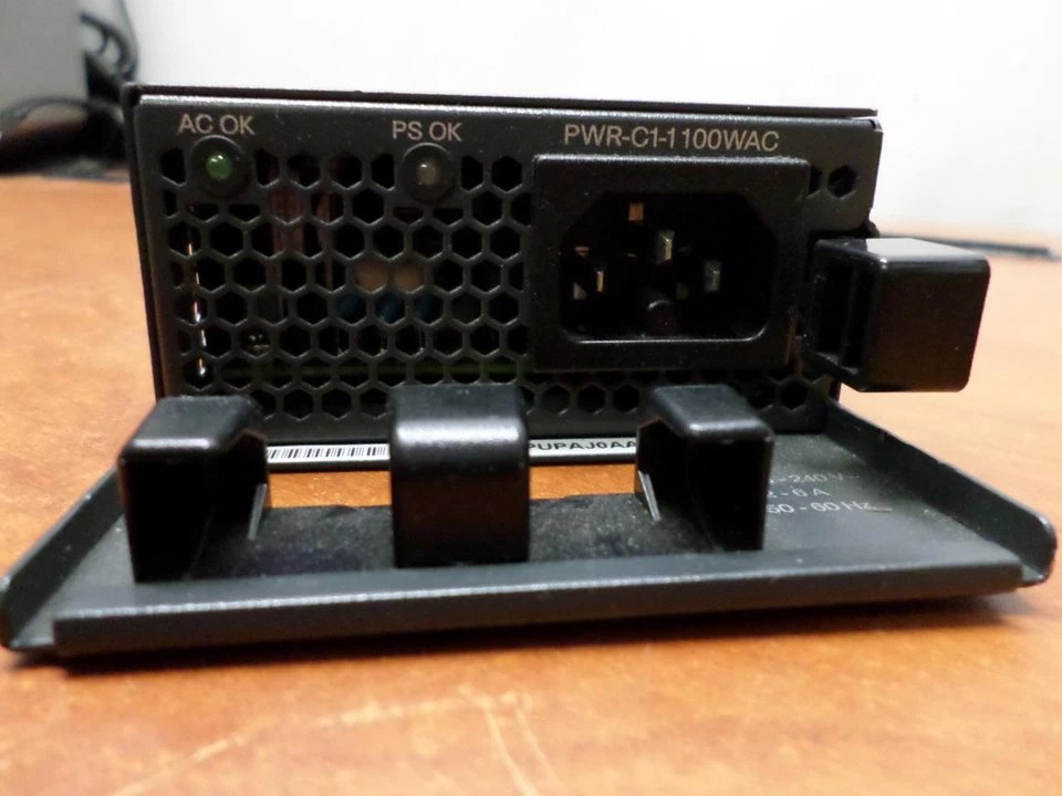 Cisco PWR-C1-1100WAC 1100W AC Power Supply for 3850 C9300 Series Switches (x2) - Image 4 of 4