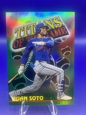 Topps 2026 Series 1 Titans of the Game Juan Soto #TOG-11 Green Foil /99
