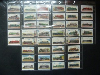 WD & HO Wills Railway Engines 1924 full Set of 50 cards in plastic sleeves