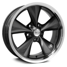 Boyd Coddington JUNKYARD DOG Wheels 18x8 (0, 5x127, 78.1) Gunmetal Rims Set of 4
