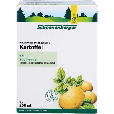 Kartoffelsaft Schoenenberger Heilpflanzensäfte 3X200ml - PZN 699885