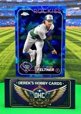2024 Topps Chrome Update Sapphire Edition #USCS99 Ryan Feltner Colorado Rockies