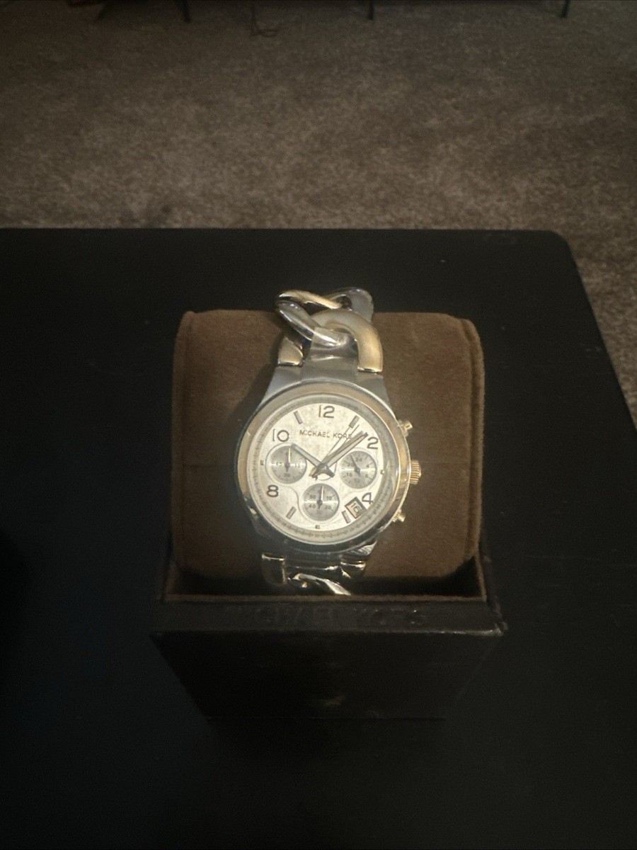 Authentic Michael Kors Ladies Chronograph Watch Twist Chain  display picture 2