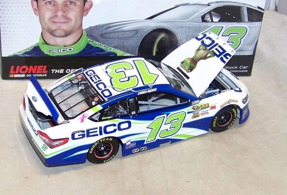 1:24 2013 Acción #13 Geico Gecko Germain Racing Ford Fusion Casey Mears 1/636 Foto 4 de 4