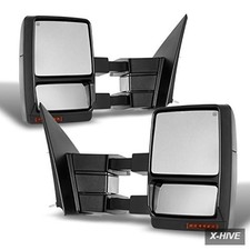 Towing Mirrors 12 inches x 6 inches Plastic Waterproof 1 AKKON 2004-2014 V2