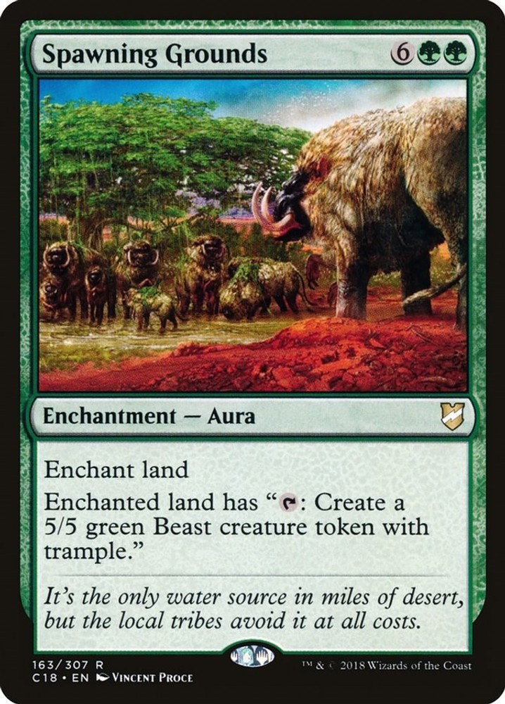 Spawning Grounds Commander 2018 [163] NM